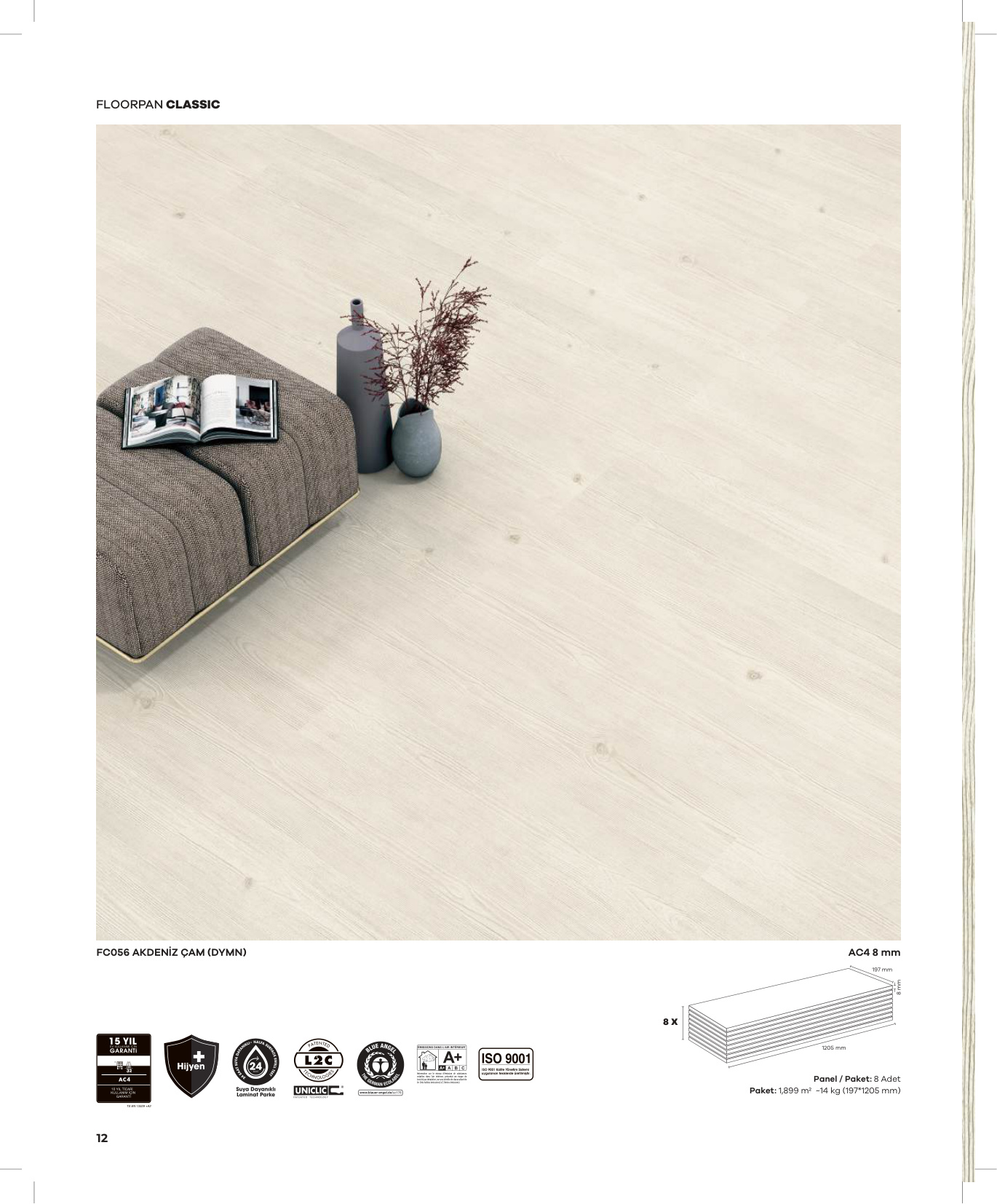 Floorpan Classic katalog sayfa 12