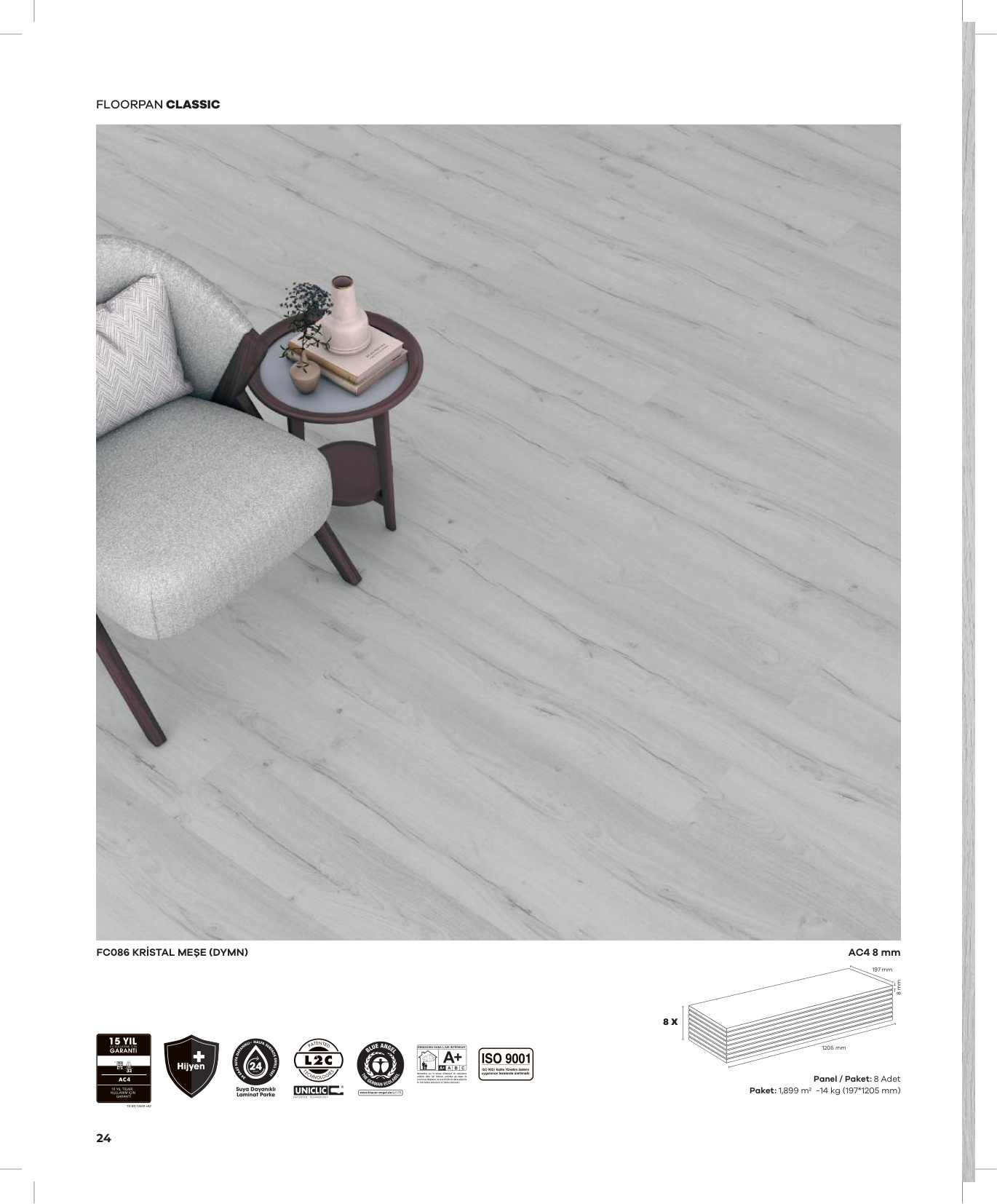 Floorpan Classic katalog sayfa 24