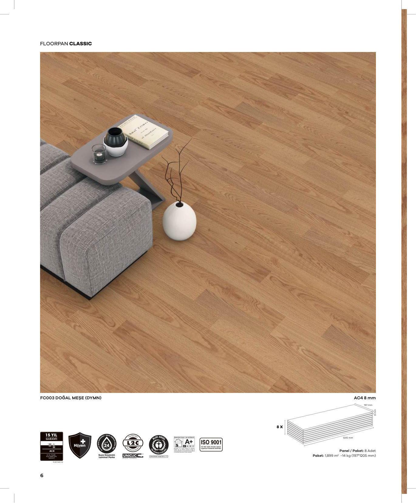 Floorpan Classic katalog sayfa 6