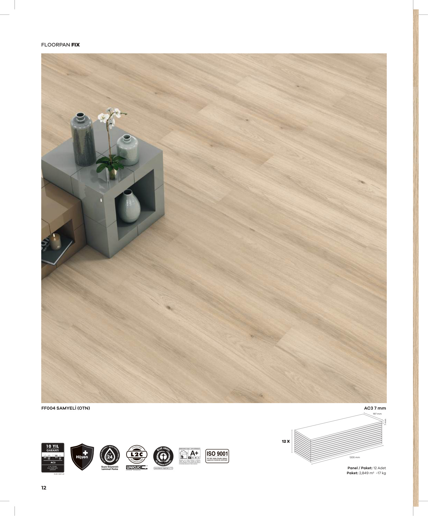 Floorpan Fix katalog sayfa 12