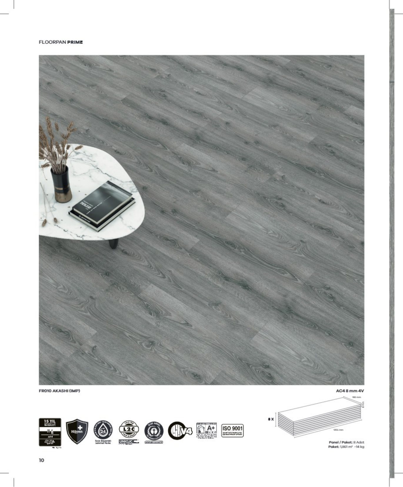 Floorpan Prime katalog sayfa 10