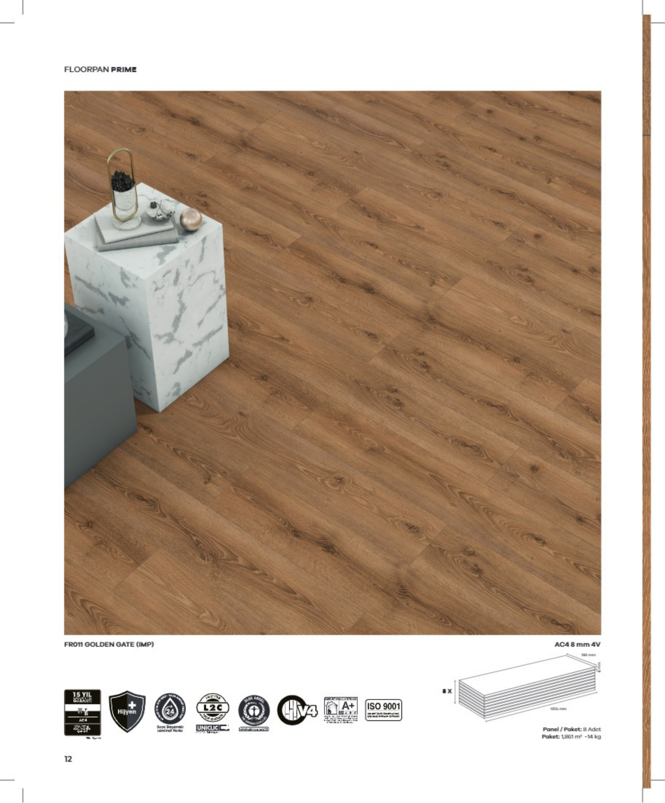 Floorpan Prime katalog sayfa 12