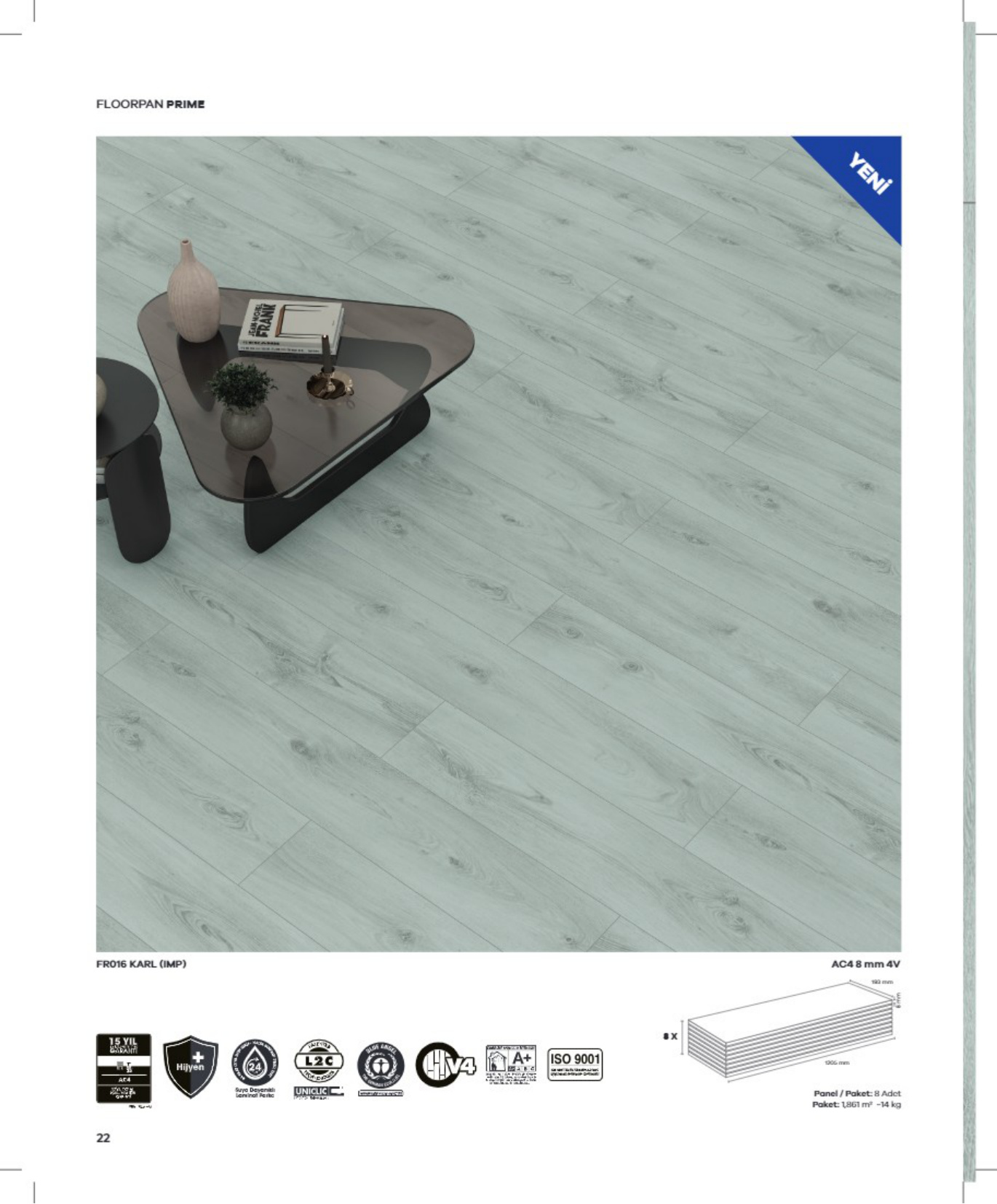 Floorpan Prime katalog sayfa 22