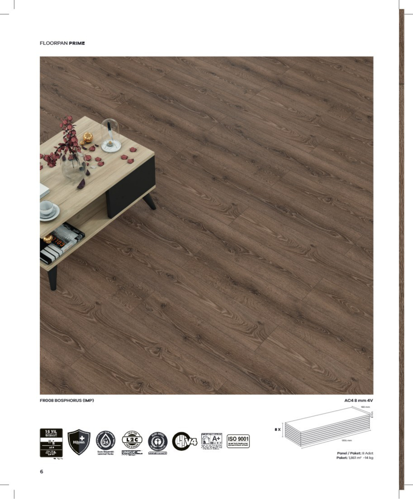 Floorpan Prime katalog sayfa 6