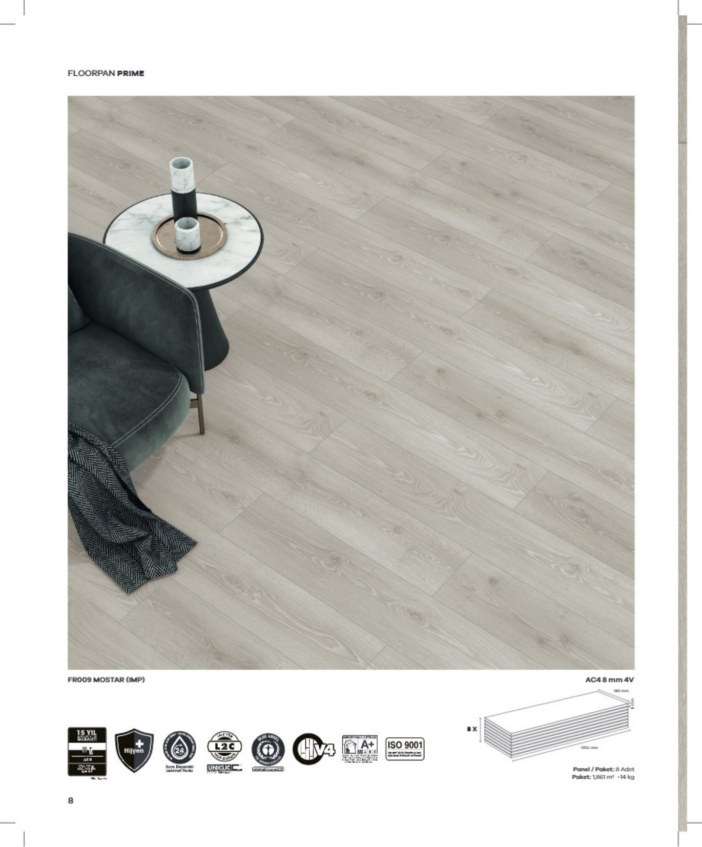 Floorpan Prime katalog sayfa 8