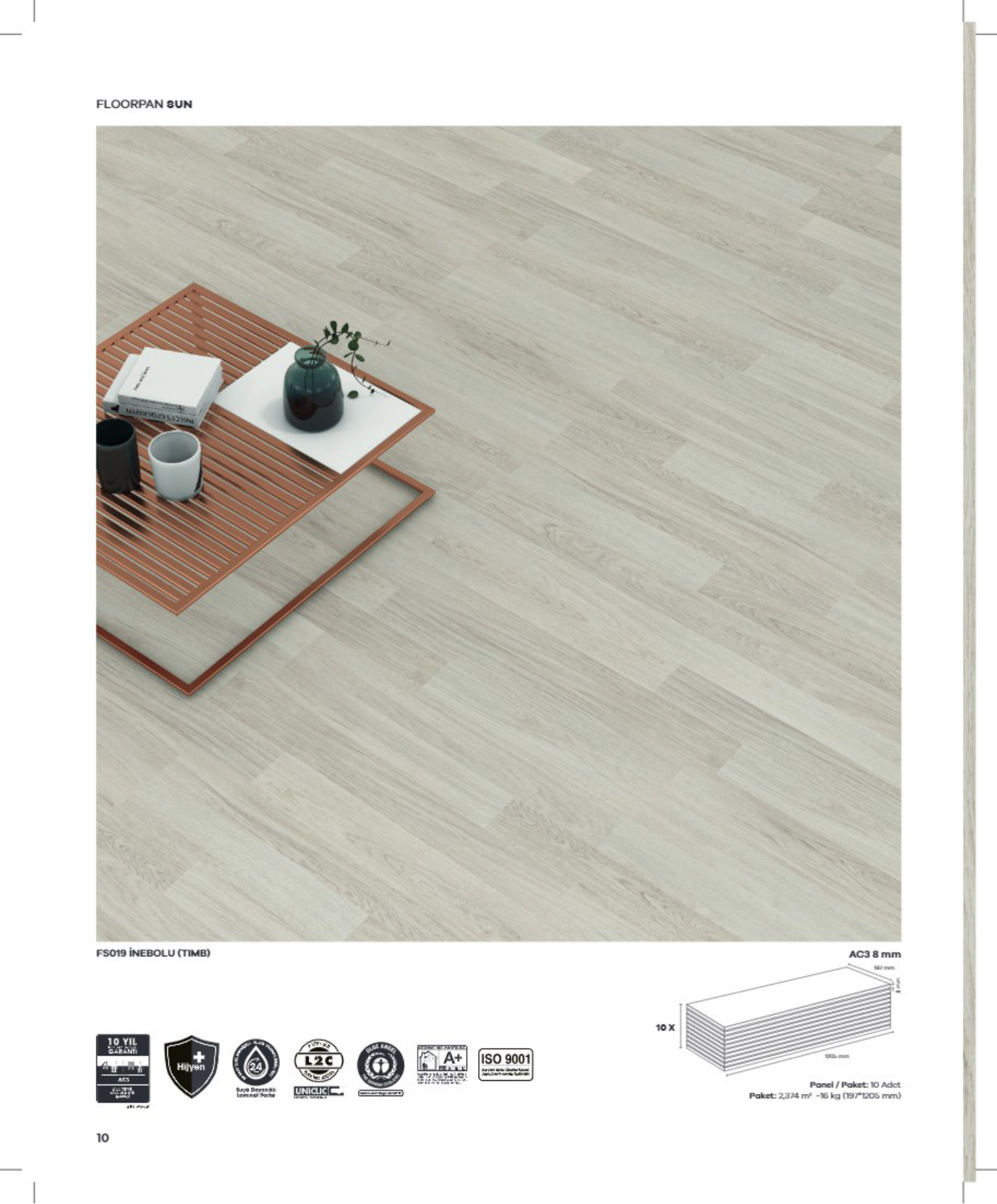 Floorpan Sun katalog sayfa 10