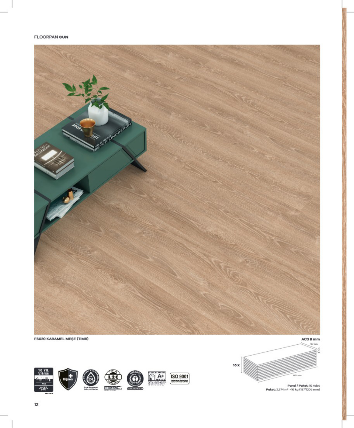 Floorpan Sun katalog sayfa 12