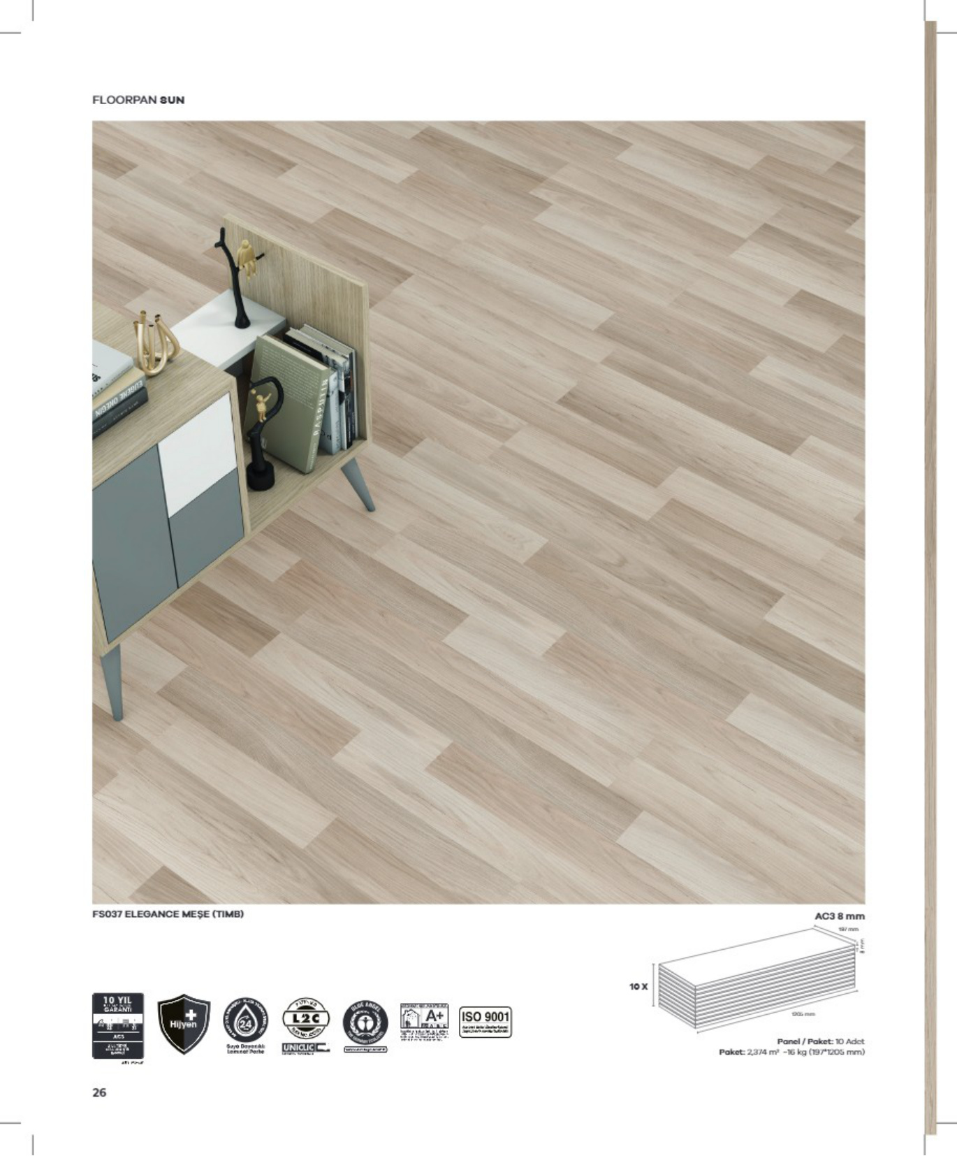 Floorpan Sun katalog sayfa 26
