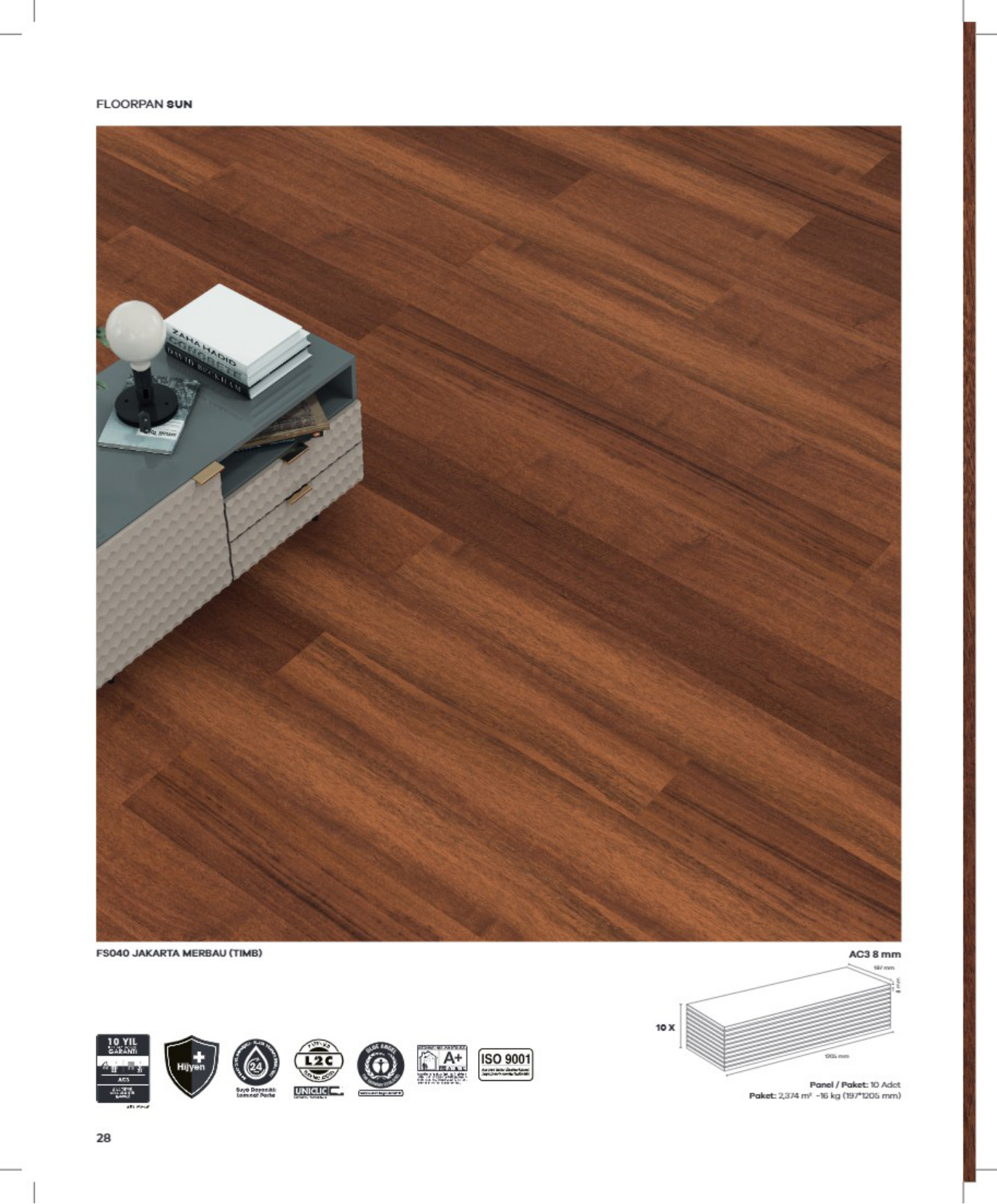Floorpan Sun katalog sayfa 28