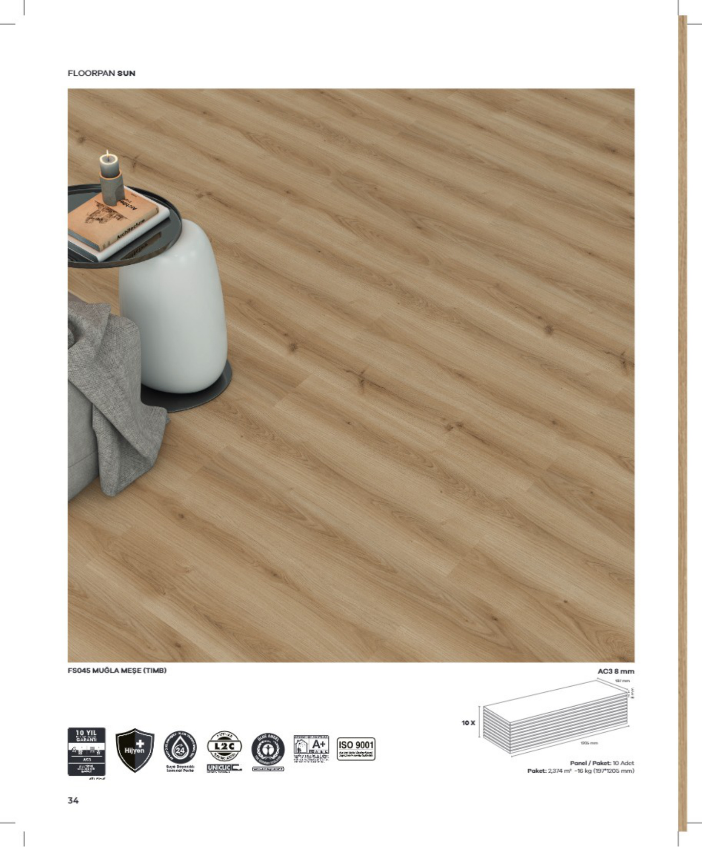 Floorpan Sun katalog sayfa 34
