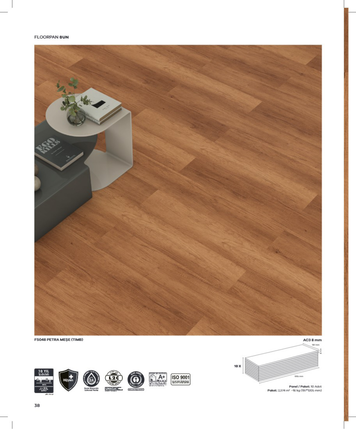 Floorpan Sun katalog sayfa 38