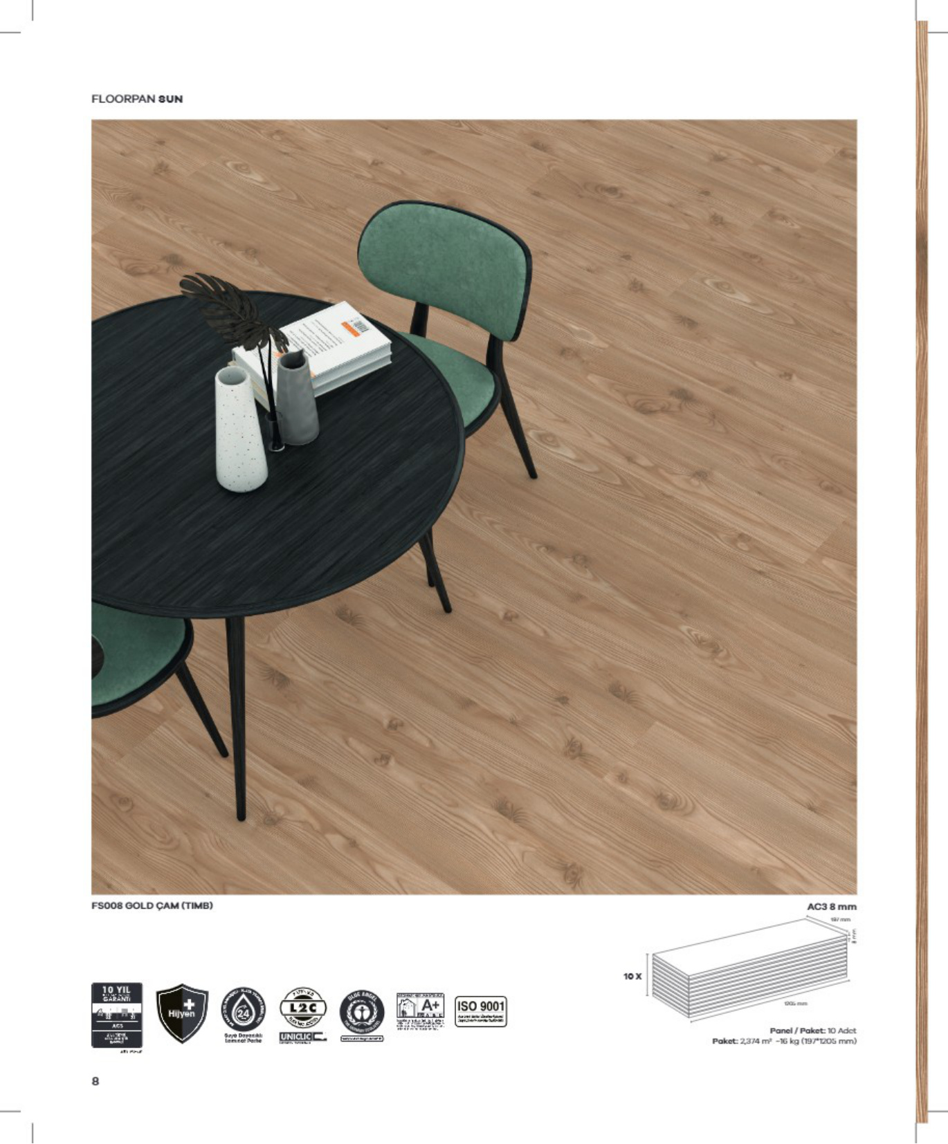 Floorpan Sun katalog sayfa 8