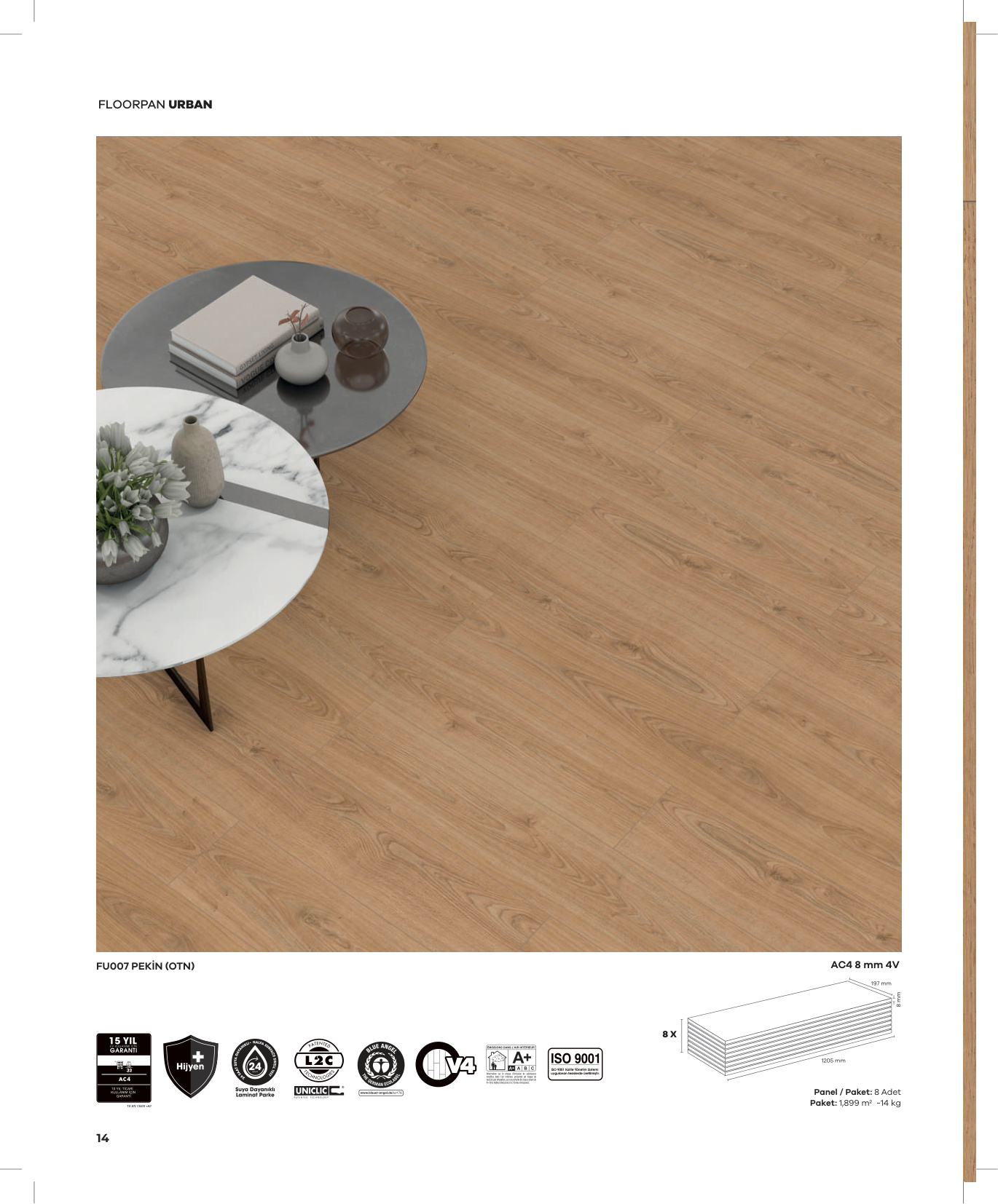 Floorpan Urban katalog sayfa 14