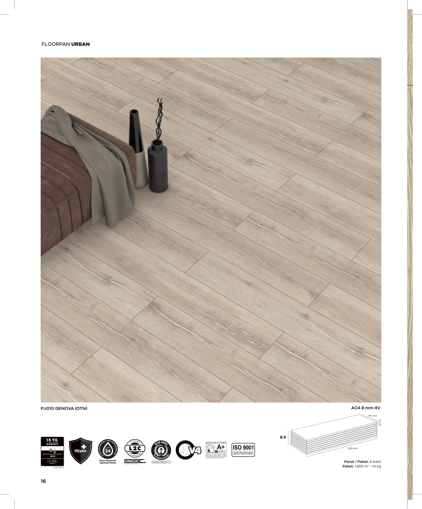 Floorpan Urban katalog sayfa 16