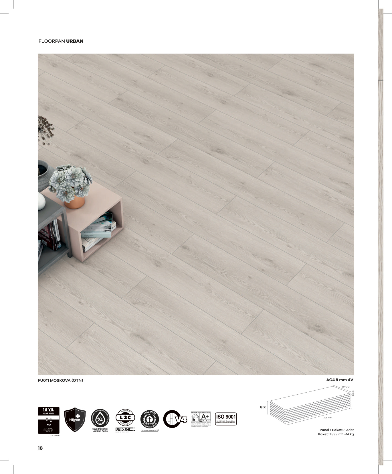 Floorpan Urban katalog sayfa 18