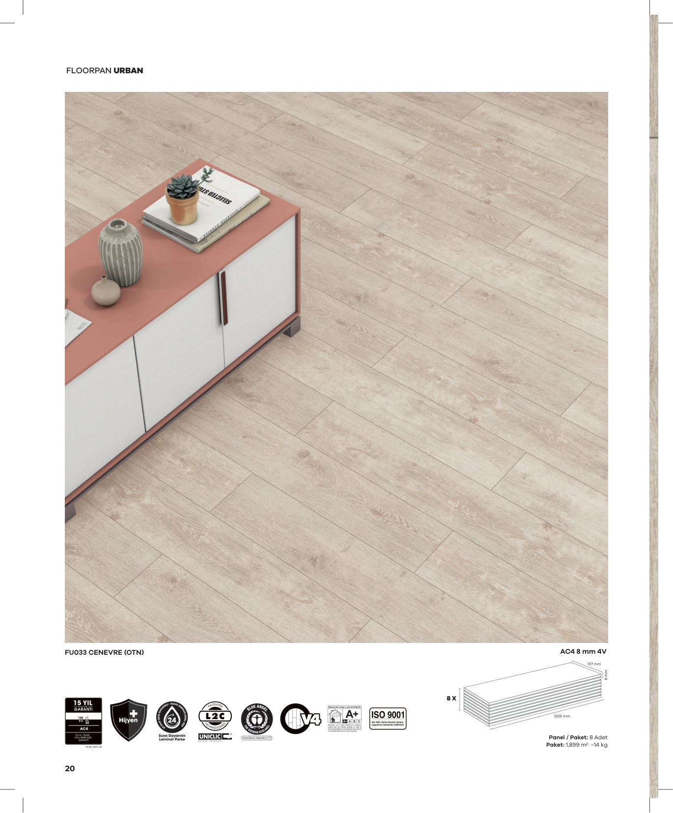 Floorpan Urban katalog sayfa 20