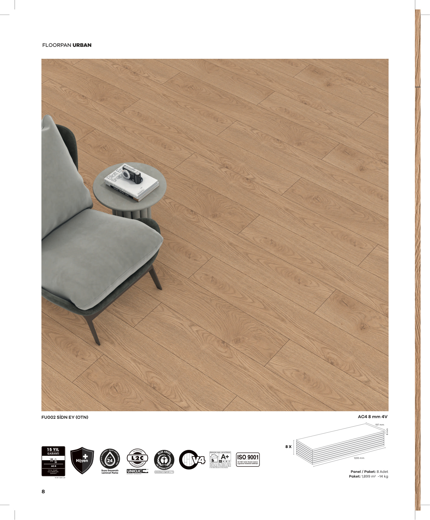 Floorpan Urban katalog sayfa 8
