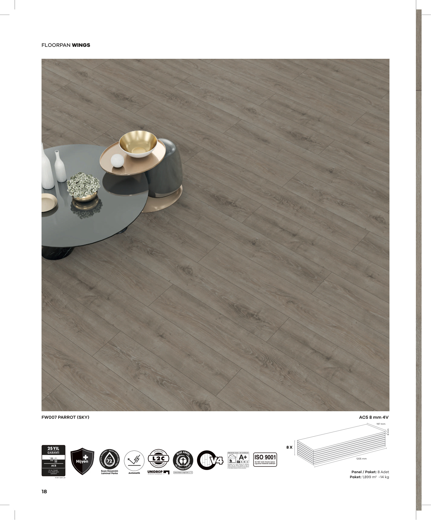 Floorpan Wings katalog sayfa 18