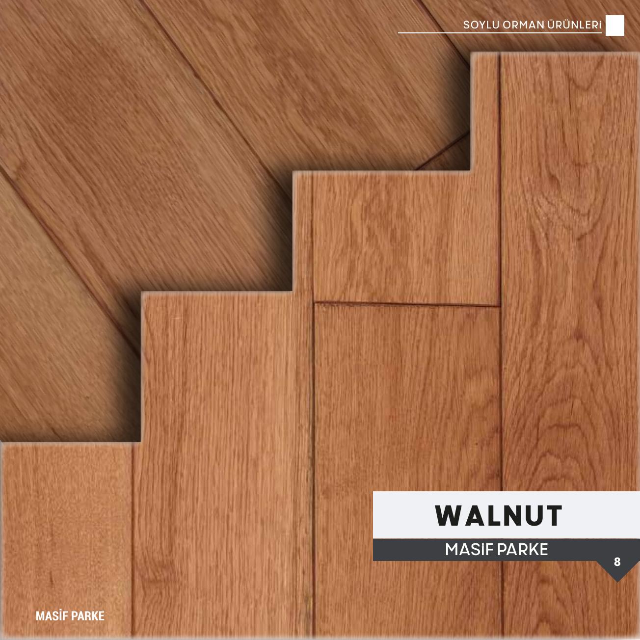 Masif parke katalog görseli