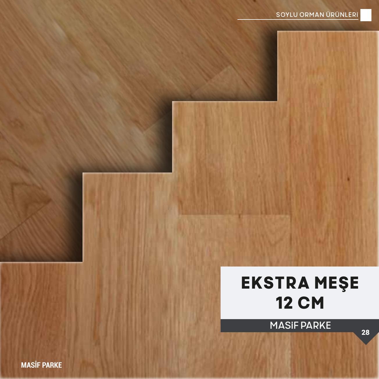 Masif parke katalog görseli