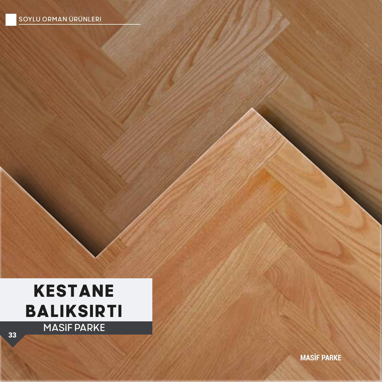 Masif parke katalog görseli