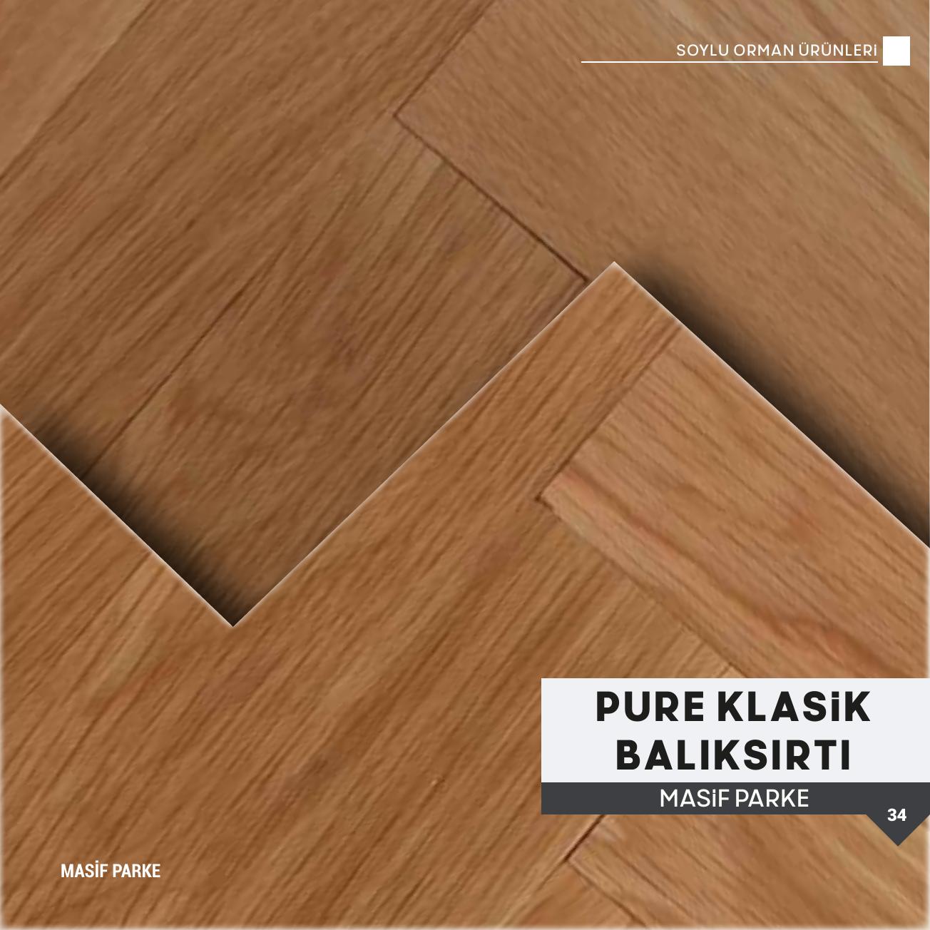 Masif parke katalog görseli