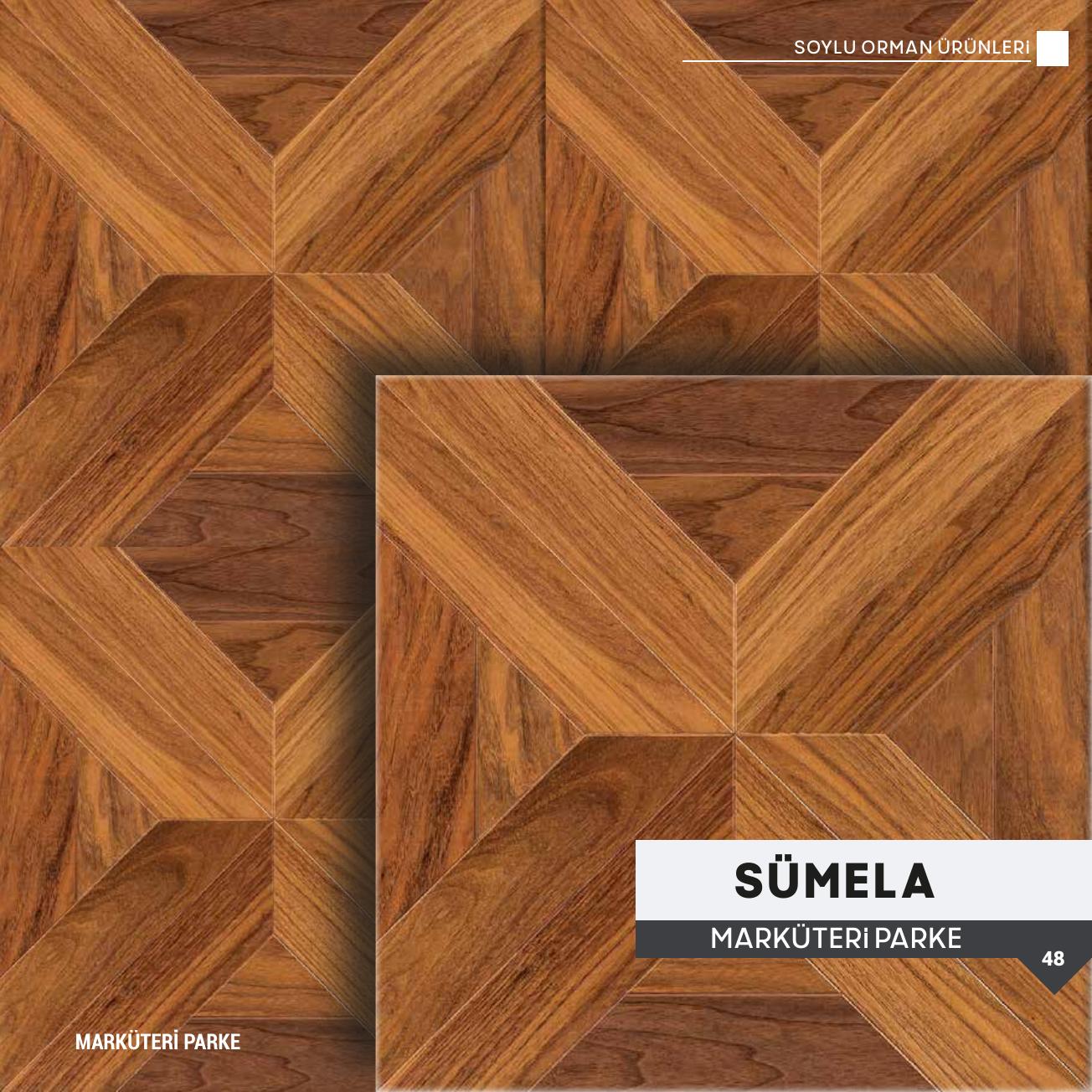 Masif parke katalog görseli