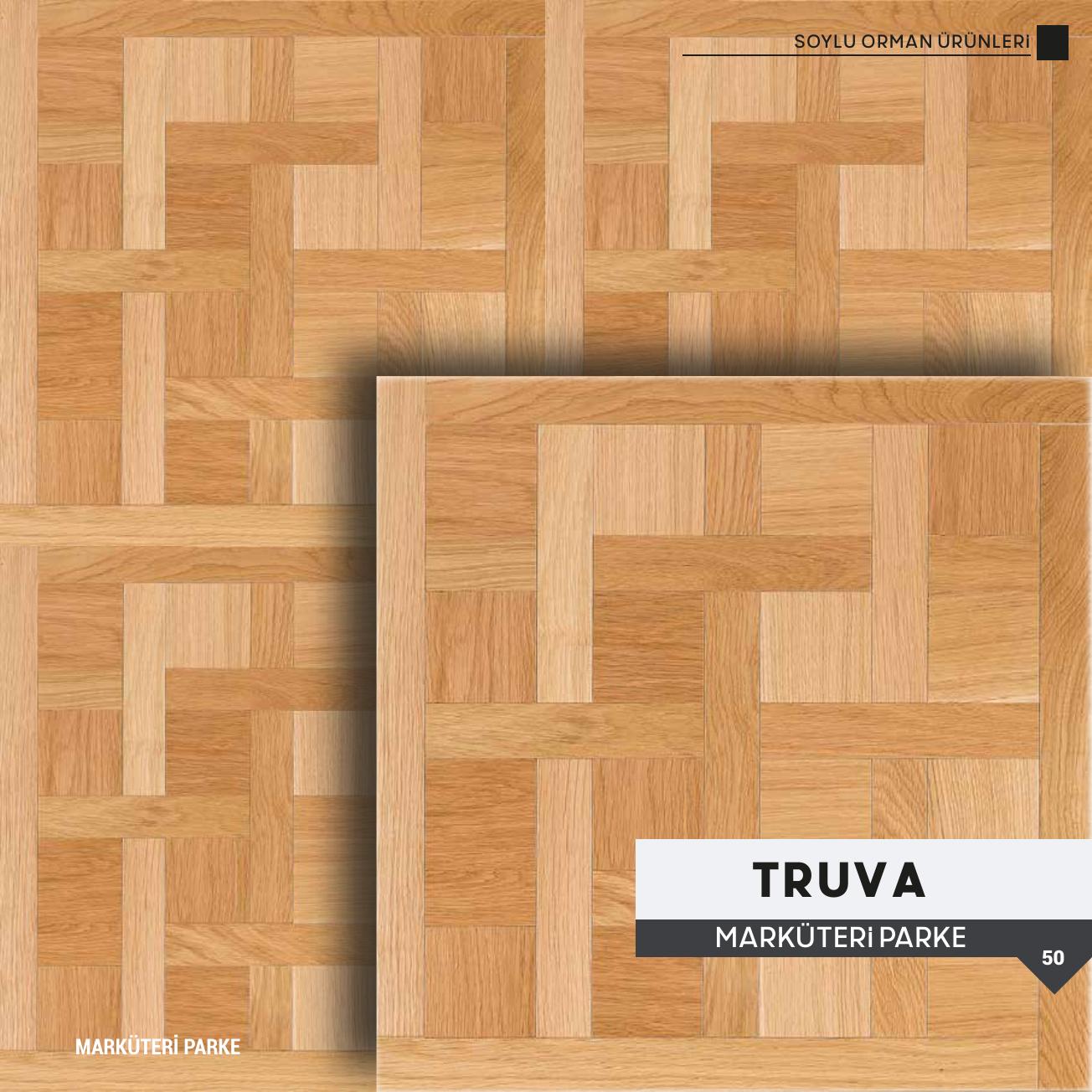 Masif parke katalog görseli